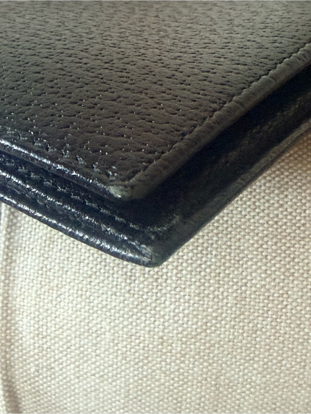 Vintage Salvatore Ferragamo Grained Leather Continental Wallet • Nero - Picture 8 of 11